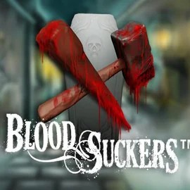 Blood Suckers slot logo by NetEnt at Wolf Casino
