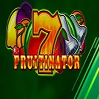 Official Slots logo: Fruitinator Jackpot King by Blueprint Gaming at Wolf Casino