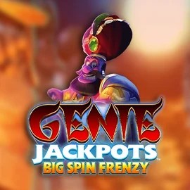 Genie Jackpots: Big Spin Frenzy casino game by Blueprint Gaming – featured logo at Wolf Casino