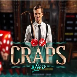 Live Craps slot visual from Evolution available on wolfcasino.gr