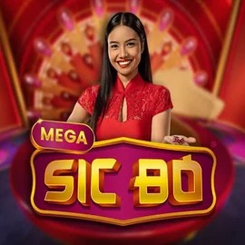 Official Live Casino logo: Mega Sic Bo by Pragmatic Play at Wolf Casino