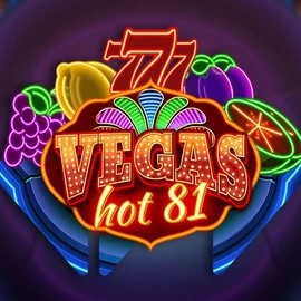 Vegas Hot 81 logo by Wazdan at Wolf Casino